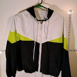 Angel Kiss Monochrome Hooded Jacket